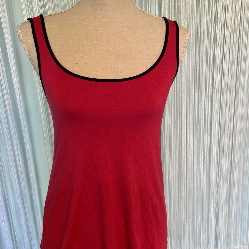 Victorias Secret pink and black loose fit comfortable tank top